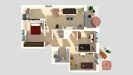 Perspektivischer Grundriss1